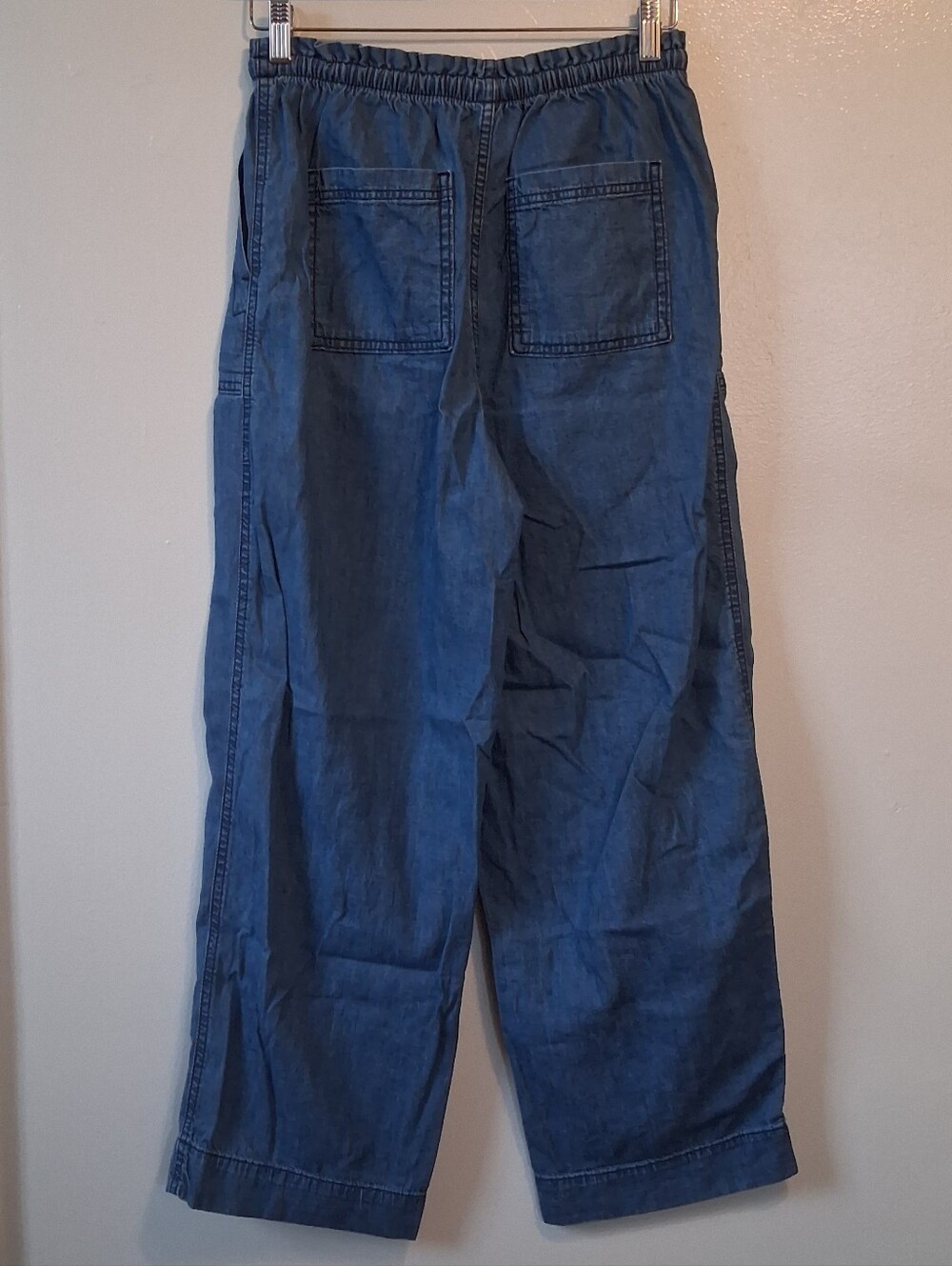 Old Navy Blue Pants Jeans Cotton - Picture 3 of 6